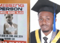 Samuel Ngure, JKUAT graduate found Dead. PHOTO/ Courtesy