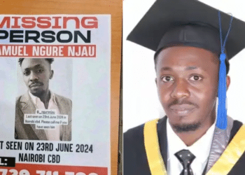 Samuel Ngure, JKUAT graduate found Dead. PHOTO/ Courtesy