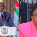 A side to side photo of President William Ruto and former Genger CS aISHA jUMWA. pHOTO/ cOURTESY