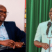 A side to side photo of David Muge and President William Ruto. PHOTO/ Courtesy