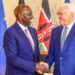 President William Ruto and his Germany counterpart Dr Frank-Walter Steinmeier at Schloss Bellevue, Berlin on March 27, 2023. PHOTO/ PCS.